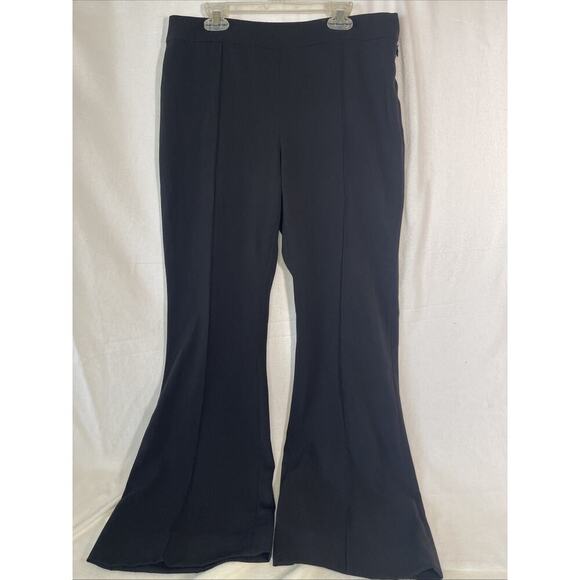 St. John Pants - St John Emma Dress Pants Women’s Size 6 Black Trouser Side Zip- EUC